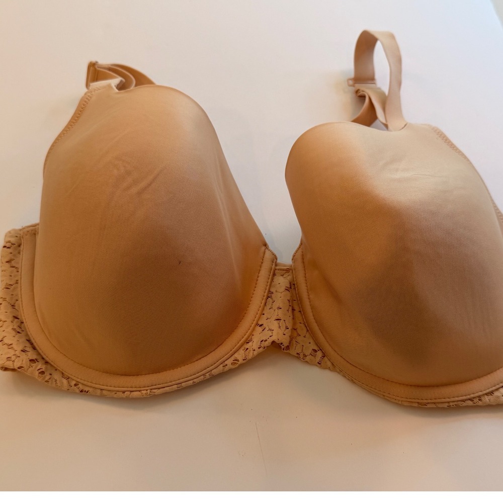 Chantelle C Magnifique Seamless Unlined Minimizer Bra Beige 13FN0 38DD